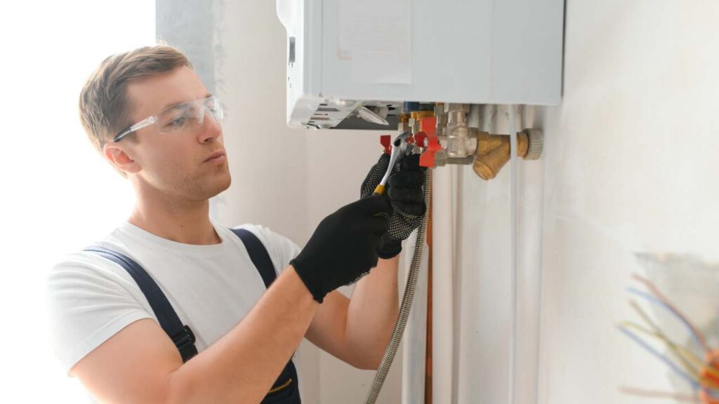 Certified plumber Combination Boiler Installation in Vancouver home