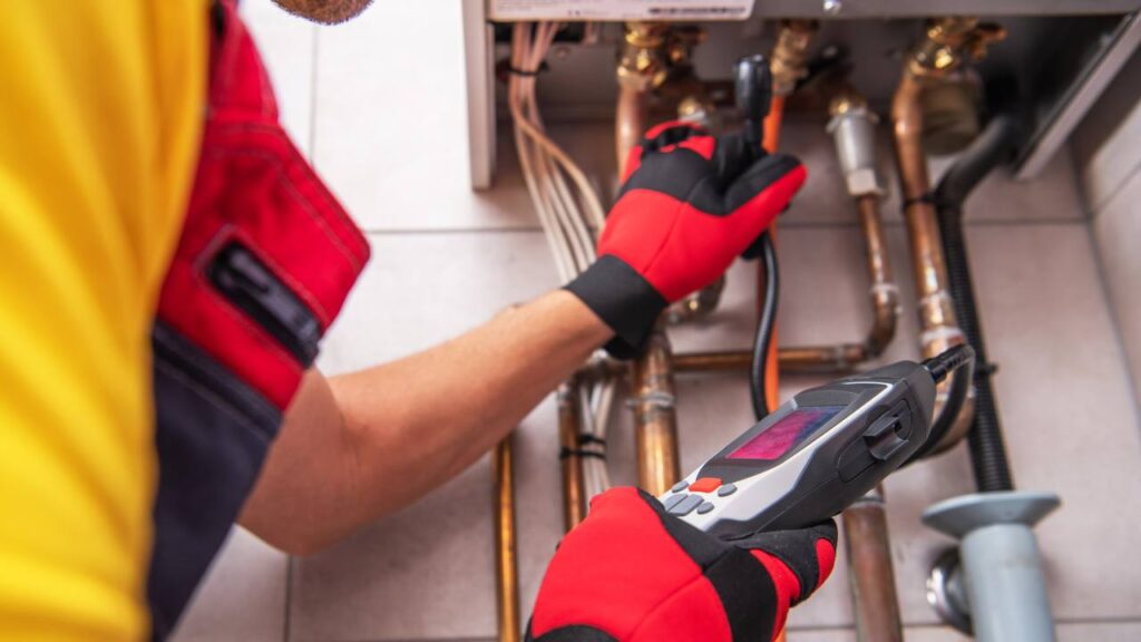 Certified plumber repairing leaking Pipe Repair in Vancouver home