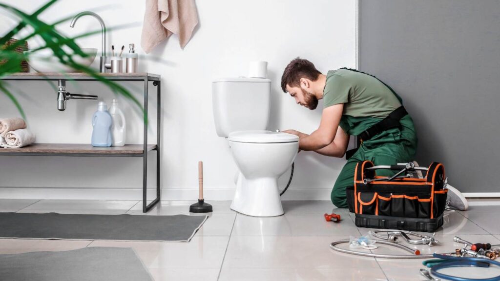 Toilet replacement and wax ring Toilet installation by licensed plumber