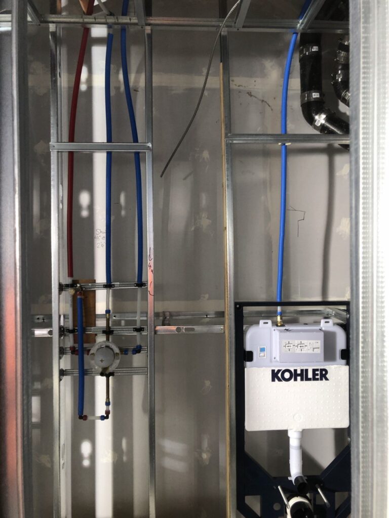 toilet tank installation