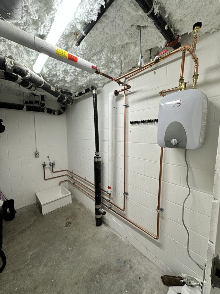 Tankless Water Heater Plumbing Installation
