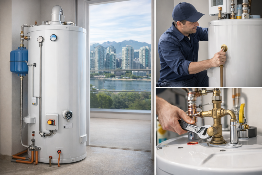 Recent Hot Water Tank Installation Projects in Vancouver