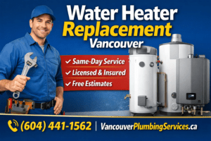 water heater replacement Vancouver